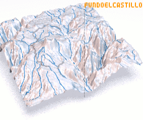 3d view of Fundo El Castillo