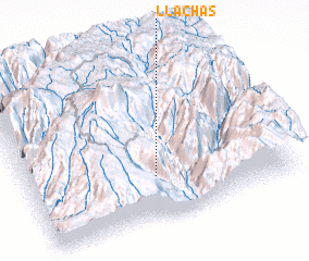 3d view of Llachas