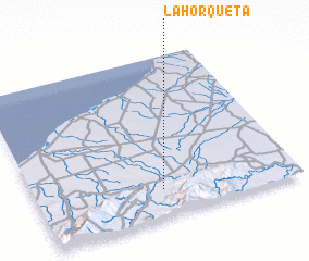 3d view of La Horqueta