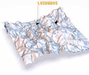 3d view of Los Vados