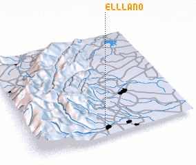 3d view of El Llano