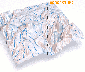 3d view of La Angostura