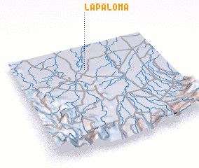 3d view of La Paloma
