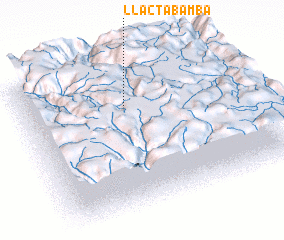 3d view of Llactabamba