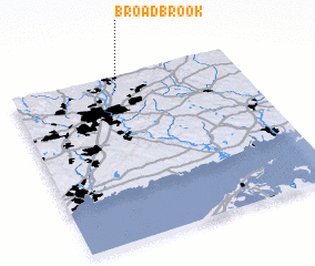 3d view of Broad Brook