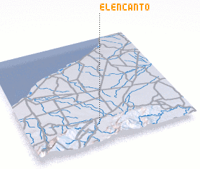 3d view of El Encanto