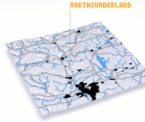 3d view of North Sunderland
