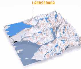 3d view of La Ensenada