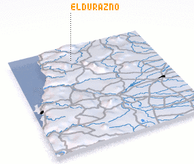 3d view of El Durazno