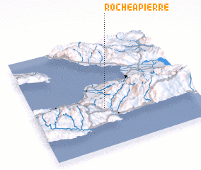 3d view of Roche à Pierre