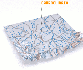 3d view of Campo Chinato