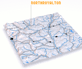 3d view of North Royalton