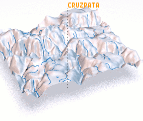 3d view of Cruz Pata