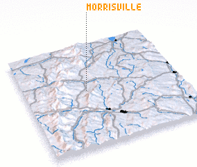 3d view of Morrisville