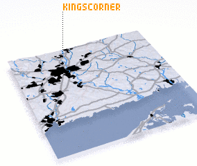 3d view of Kings Corner