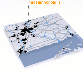 3d view of East Windsor Hill