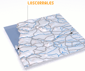 3d view of Los Corrales
