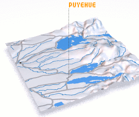 3d view of Puyehue