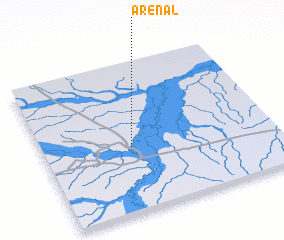 3d view of Arenal