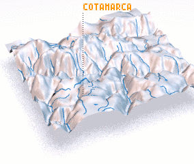 3d view of Cotamarca