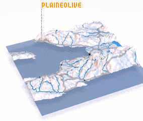 3d view of Plaine Olive