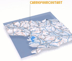 3d view of Carrefour Coutant