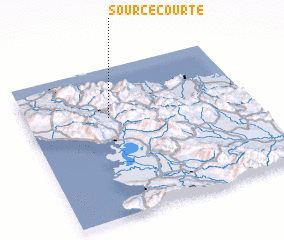 3d view of Source Courte