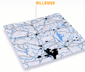 3d view of Mill River