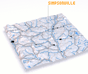 3d view of Simpsonville