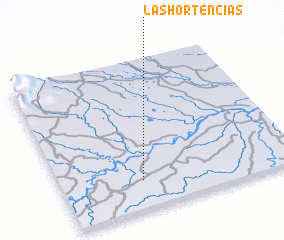 3d view of Las Hortencias