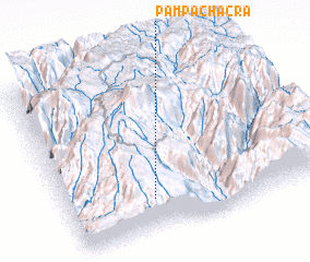 3d view of Pampa Chacra