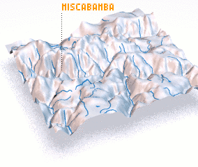 3d view of Miscabamba