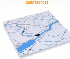 3d view of Saint-Georges