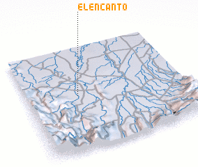3d view of El Encanto