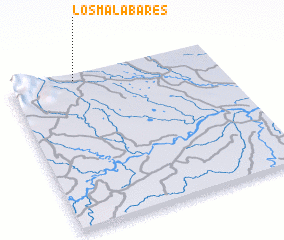 3d view of Los Malabares