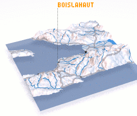 3d view of Bois La Haut