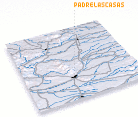 3d view of Padre Las Casas