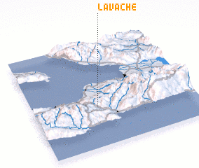 3d view of La Vache