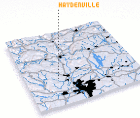 3d view of Haydenville