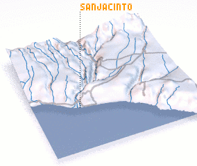 3d view of San Jacinto