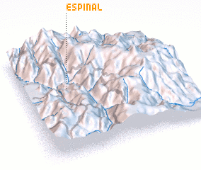 3d view of Espinal