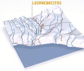 3d view of Los Pacaecitos
