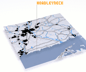 3d view of Hoadley Neck