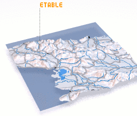 3d view of Étable