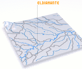 3d view of El Diamante