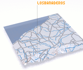 3d view of Los Bañaderos