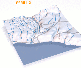 3d view of Esbilla