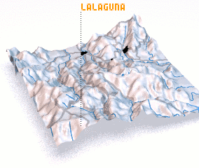 3d view of La Laguna