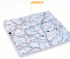 3d view of Jamaica