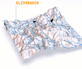 3d view of El Zumbador